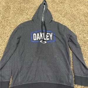 Oakley Gray Pullover Hoodie Sweater